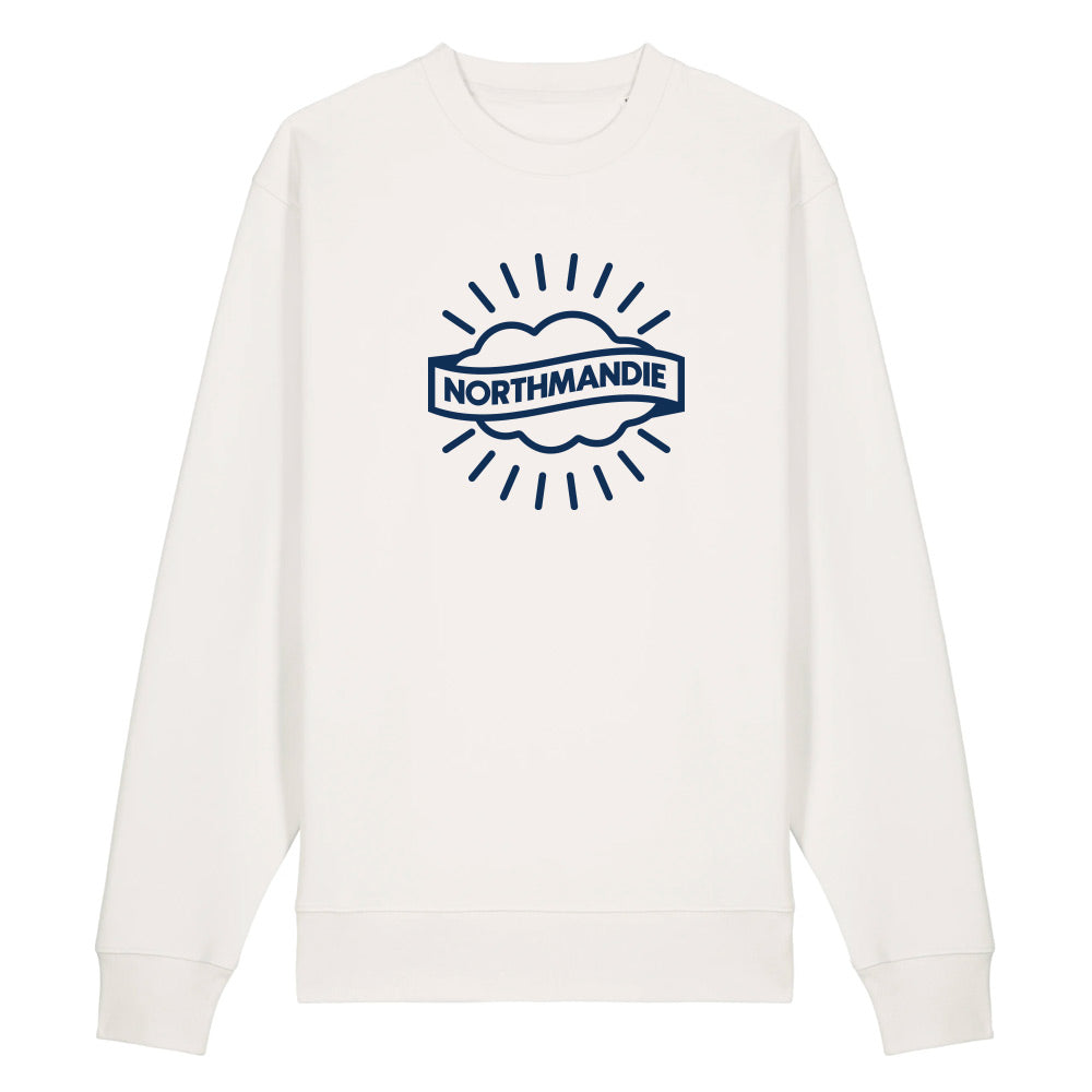 Sweatshirt North 010  off white